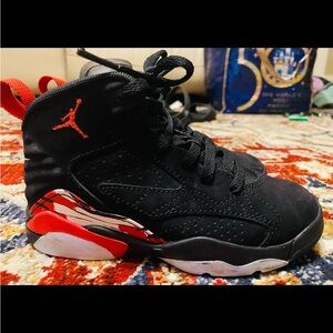 Jordan Kids Sneakers Black and Red